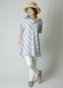 “Iライン”を強調すれば着やせ効果が叶う！